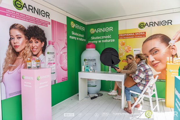 Garnier x Hebe na Projekt Plaża TVN