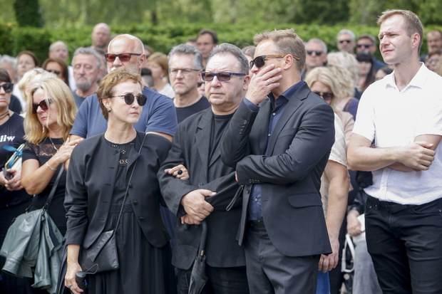 Na zdj.: Gabriela Muskała, Zbigniew Zamachowski, Maciej Stuhr, Fot. AKPA