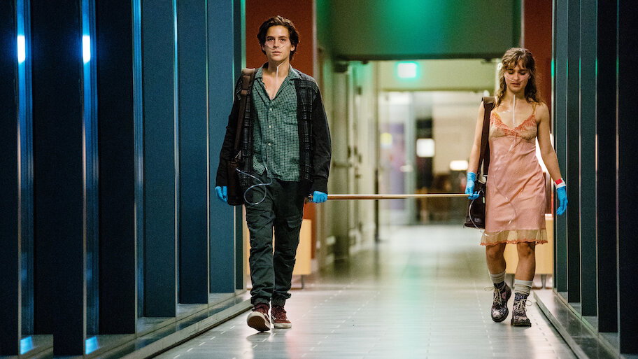 five feet apart