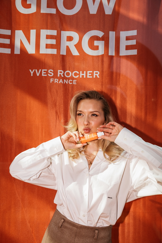 Oliwia Misztal w kampanii Glow Energie od Yves Rocher