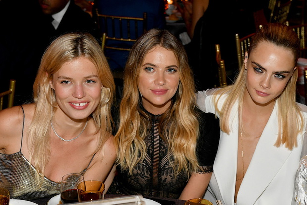 Georgia May Jagger, Ashley Benson i Cara Delevingne na gali w Nowym Jorku
