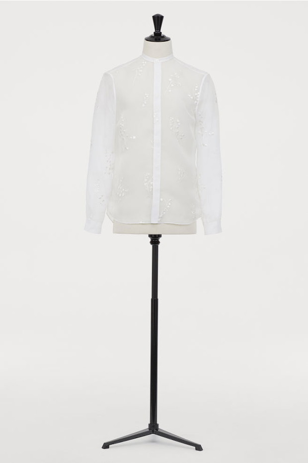 Giambattista Valli x H&M - Koszula z organzy 299,99 zł