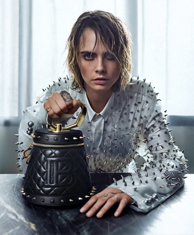 Kampania Balmain z Carą Delevingne, której autorką jest Sonia Szóstak
