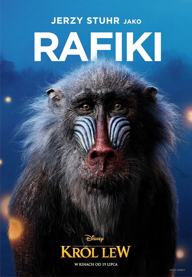 „Król Lew”: Jerzy Stuhr jako Rafiki
