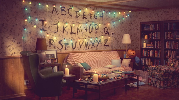 Salon Willa Bayersa z serialu „Stranger Things”.