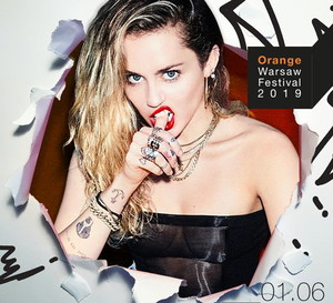 Miley Cyrus gwiazdą Orange Warsaw Festival 2019!