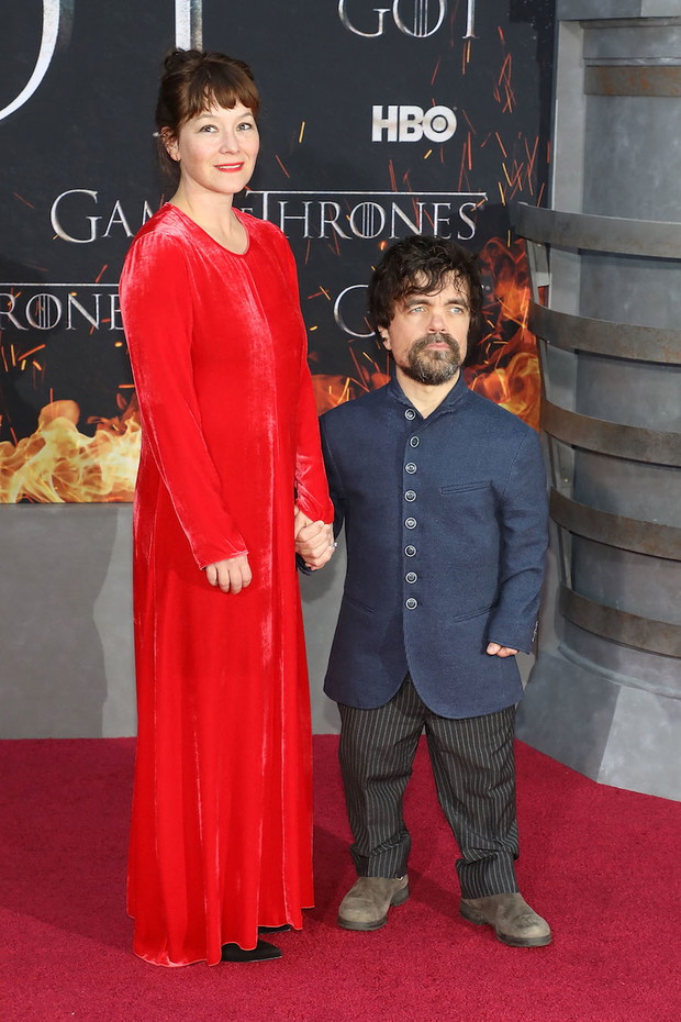 Gra o Tron 8 premiera: Erica Schmidt i Peter Dinklage