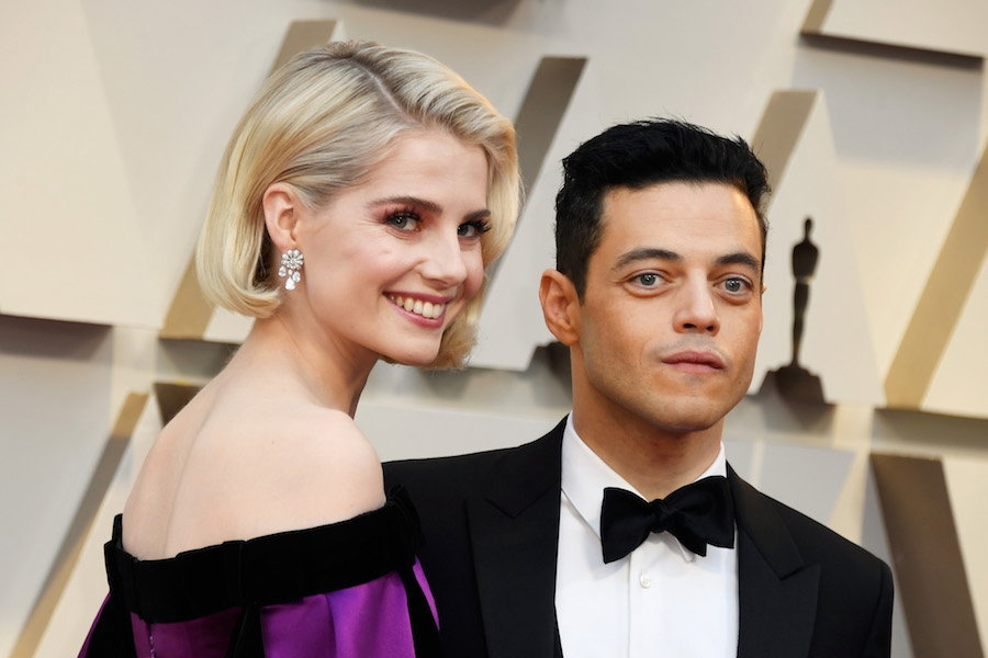 Oscary 2019: Rami Malek i Lucy Boynton poznali się na planie „Bohemian Rhapsody”.