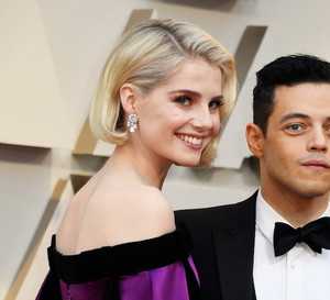 Oscary 2019: Rami Malek i Lucy Boynton poznali się na planie „Bohemian Rhapsody”.