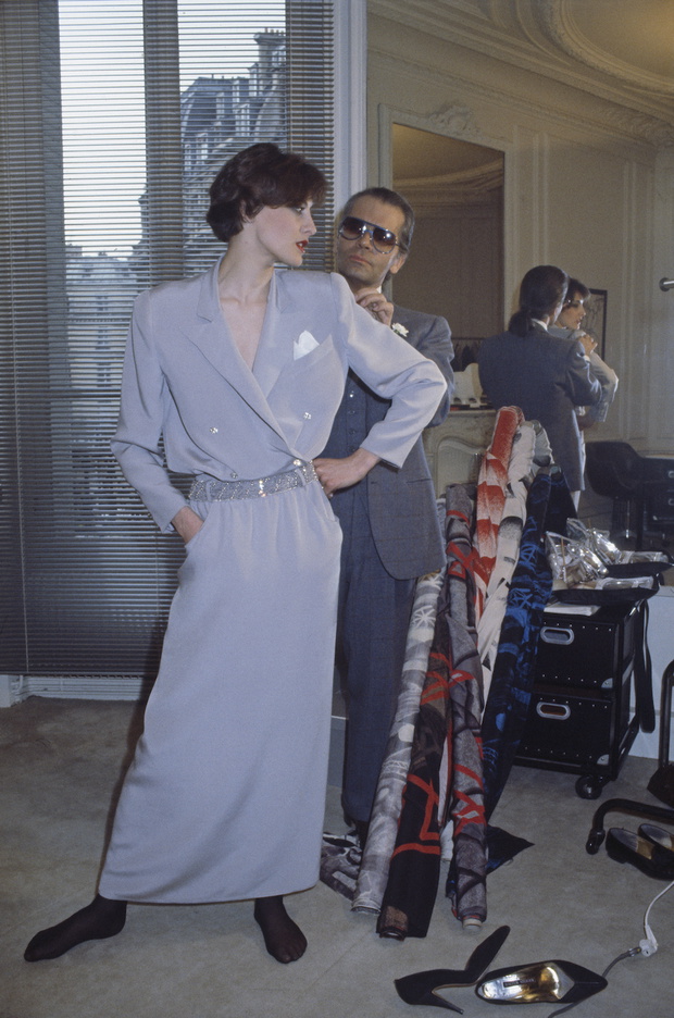 Karl Lagerfeld, 1983