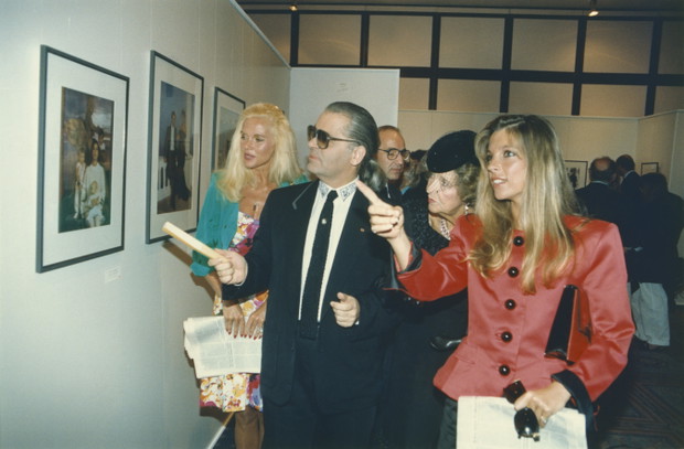 Karl Lagerfeld, 1989