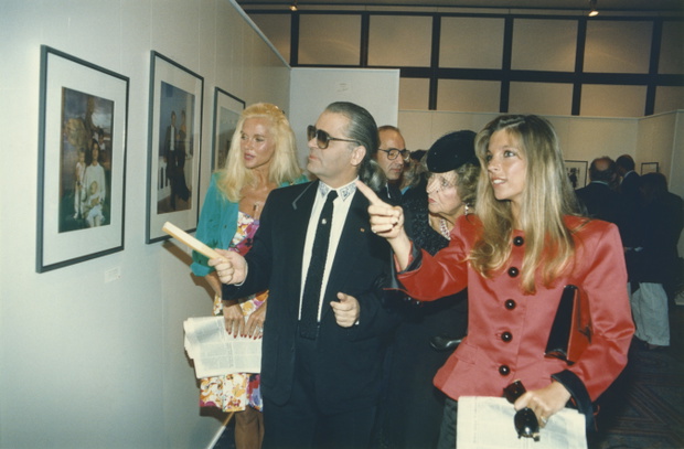 Karl Lagerfeld, 1989
