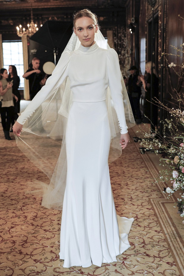 Suknie ślubne: trendy wiosna-lato 2019