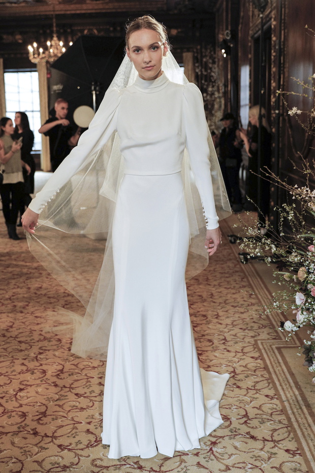 Suknie ślubne: trendy wiosna-lato 2019