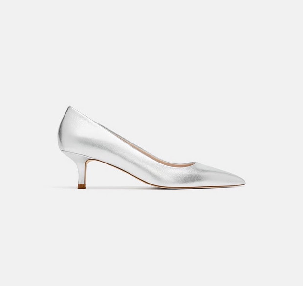 Skórzane buty Zara, 159 zł