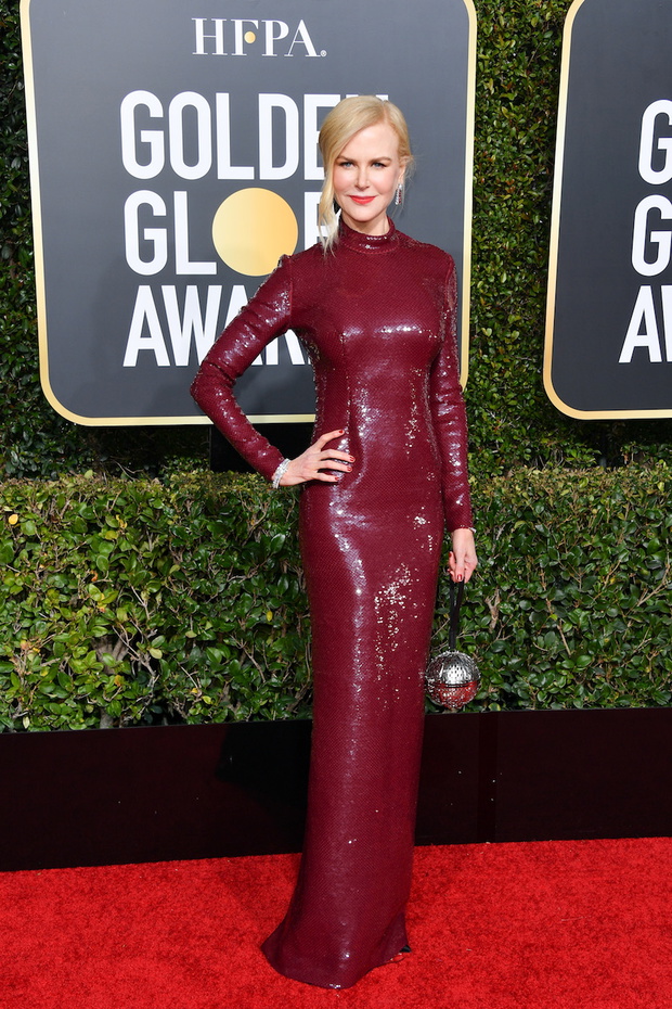 Złote Globy 2019: Nicole Kidman w kreacji Michael Kors