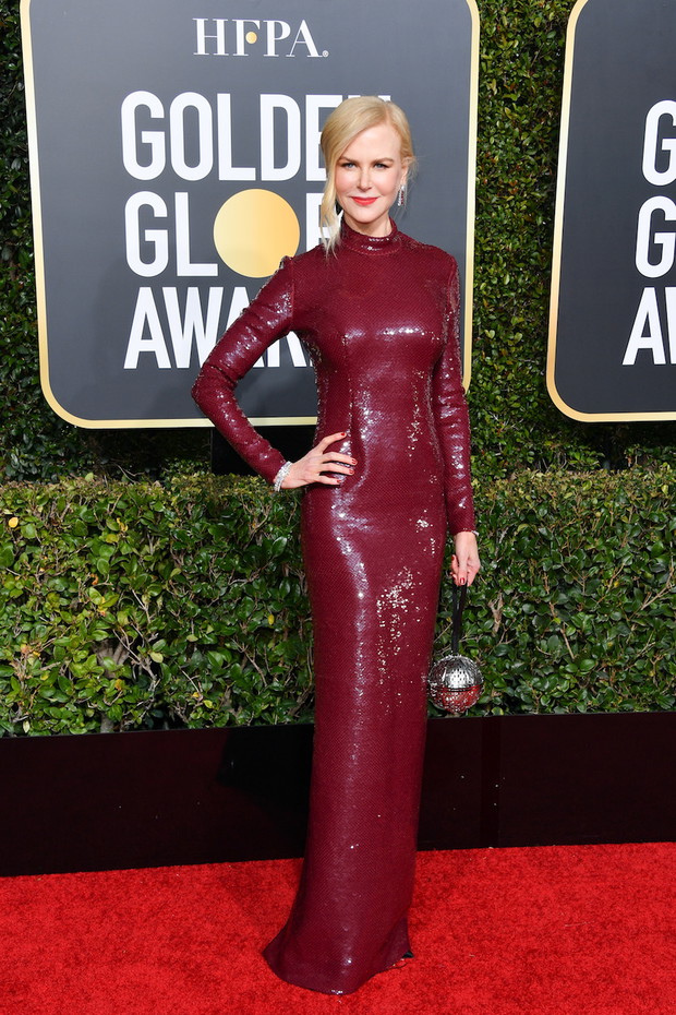 Złote Globy 2019: Nicole Kidman w kreacji Michael Kors