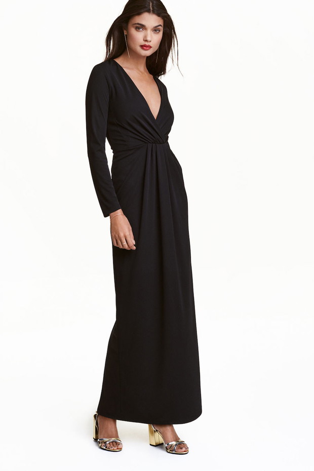 Sukienka maxi H&M, 98,90 zł z 199 zł