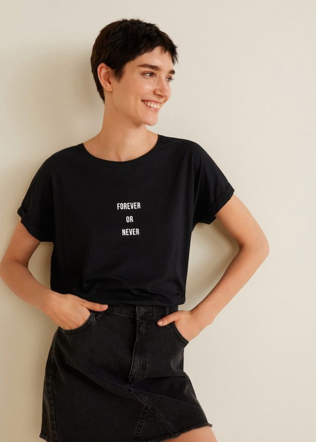 T-shirt Mango, 19,90 zł z 35,90 zł