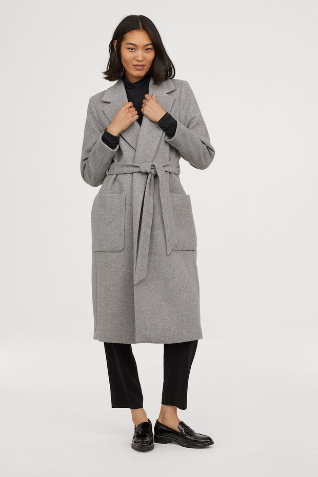 Wełniany płaszcz H&M, 299 zł z 499 zł