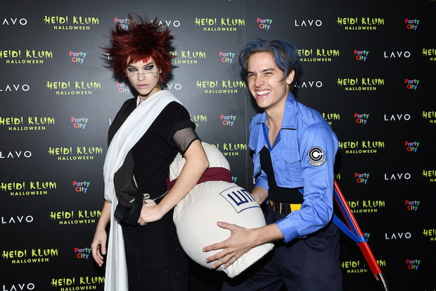 Barbara Palvin i Dylan Sprouse na Halloween 2018