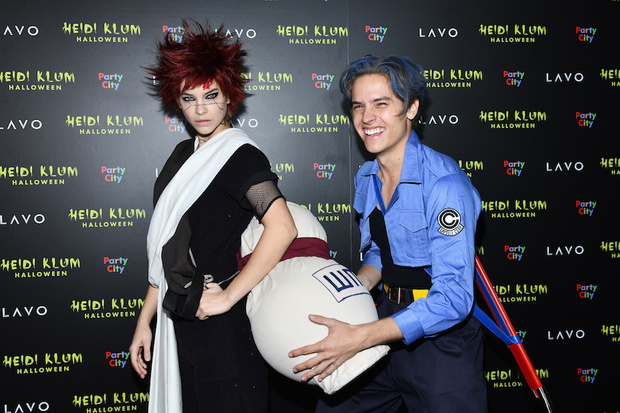 Barbara Palvin i Dylan Sprouse na Halloween 2018