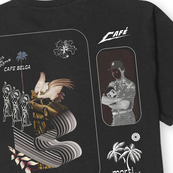 Druga strona t-shirtu Barrakuz, Taco Hemingway Merch, 99 zł