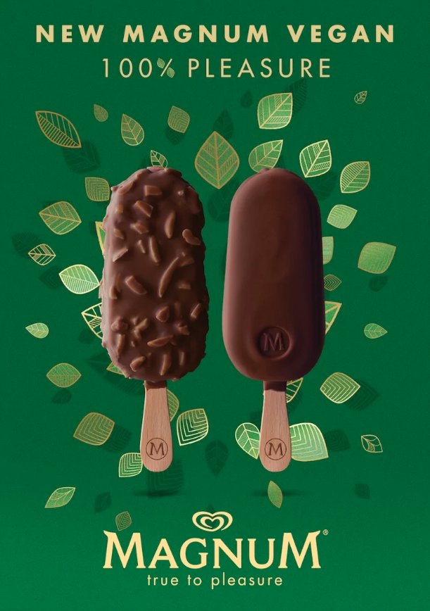Wegańskie lody Magnum kupicie w sieci sklepów Carrefour