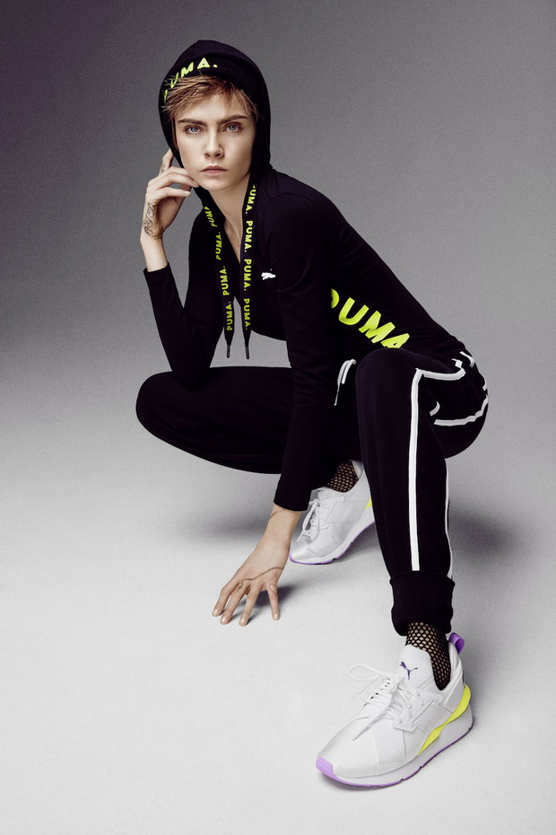 Cara Delevingne w kampanii Pumy z okazji 10. urodzin Zalando