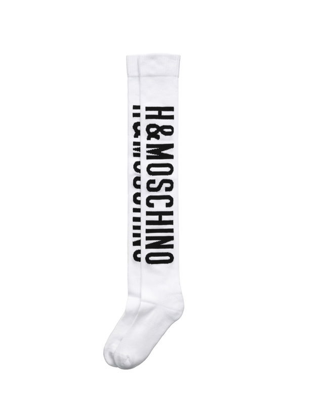 Podkolanówki Moschino x H&M