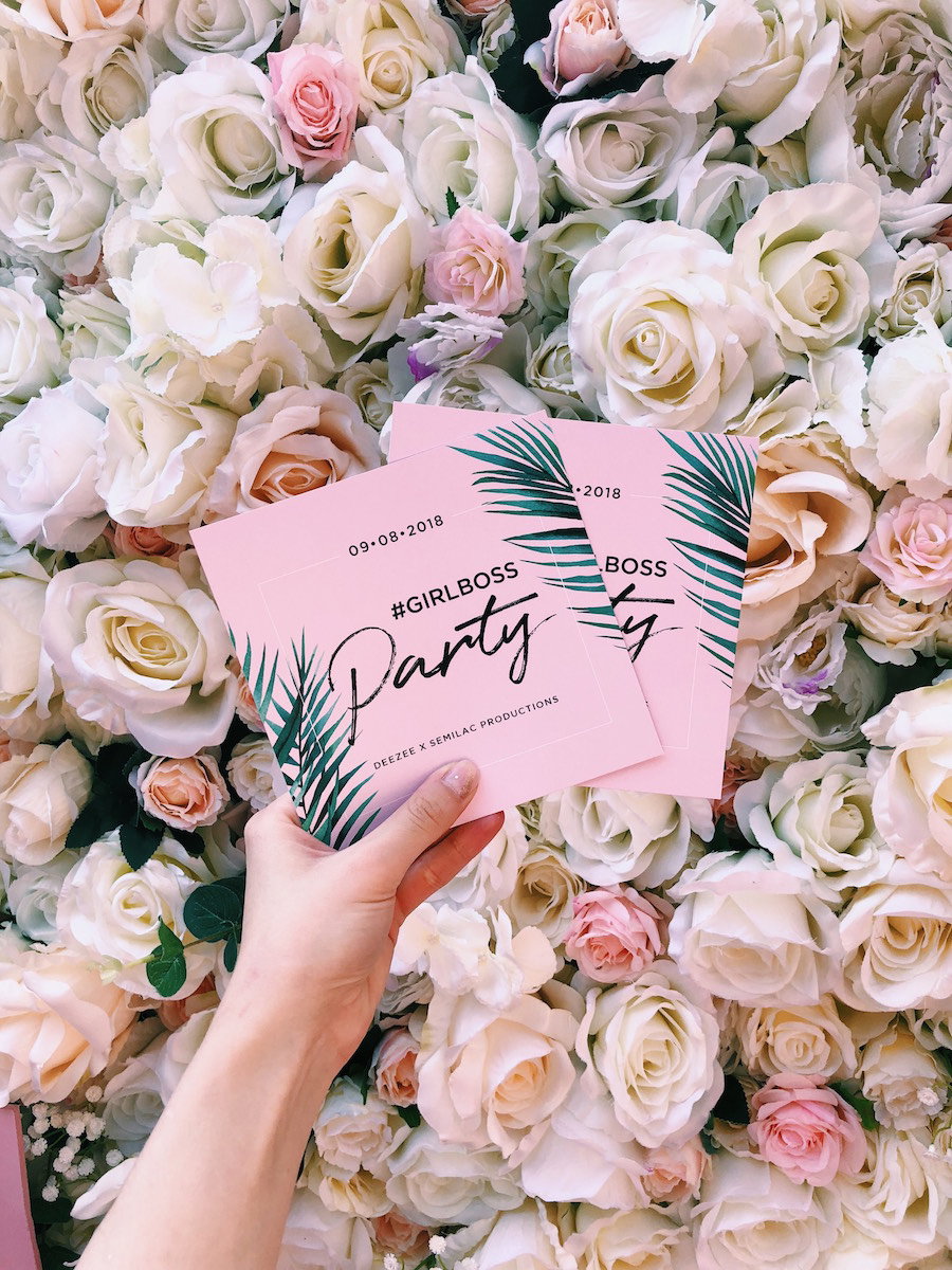 #GirlBoss party, czyli brokat i dziewczyńskie sprawy na imprezie SEMILAC x DeeZee