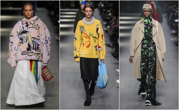Burberry wiosna 2018