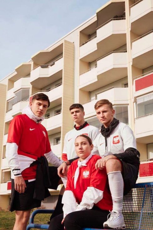 Kampania Nike promująca koszulki reprezentacji Polski