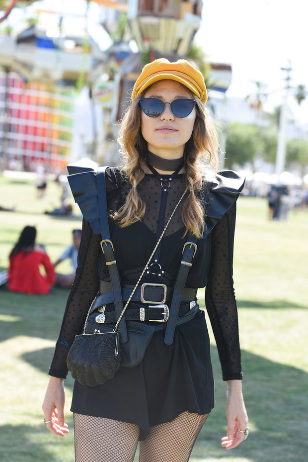 Street style Coachella 2018