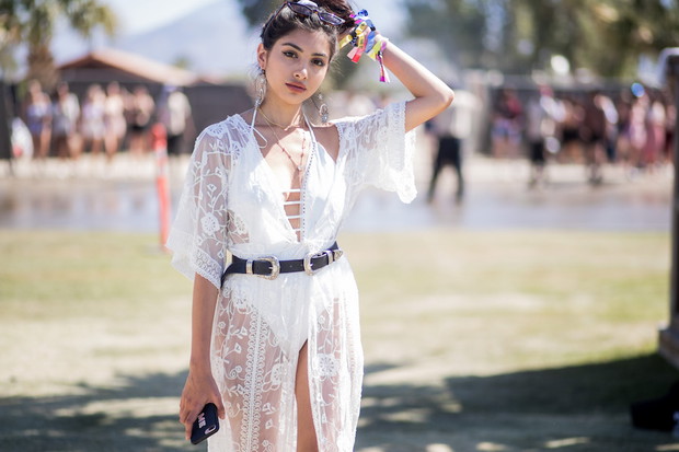 Street style Coachella 2018
