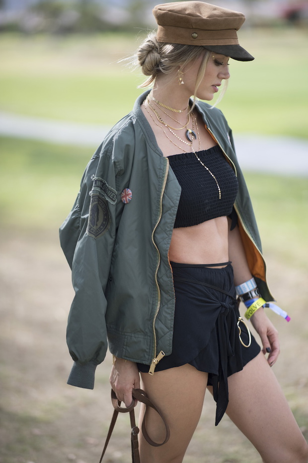 Street style Coachella 2018