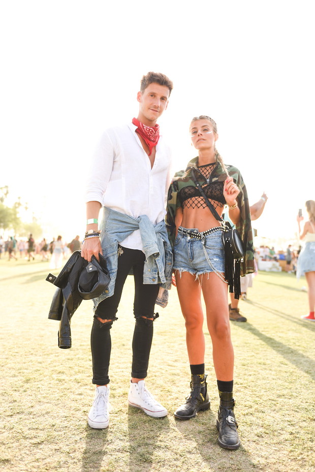 Street style Coachella 2018
