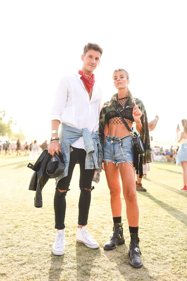 Street style Coachella 2018