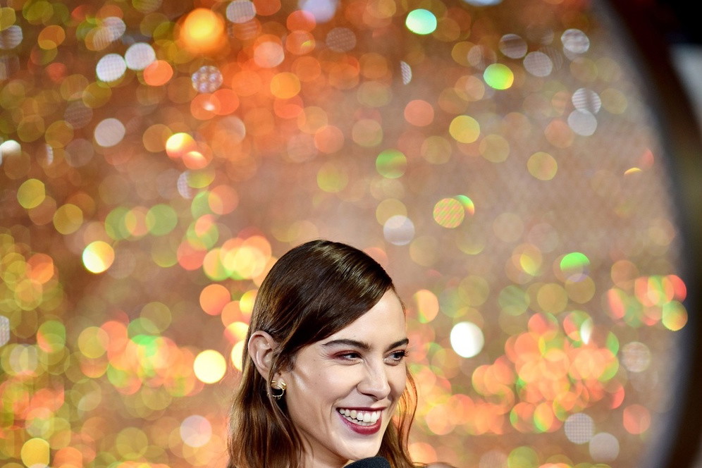 Alexa Chung na rozdaniu nagród British Fashion Awards 2017
