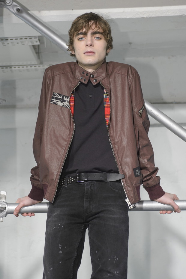 Lennon Gallagher na prezentacji Belstaff jesień-zima 2018/19