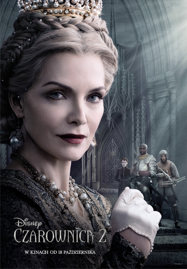Michelle Pfeiffer jako królowa Ingrith w filmie „Czarownica 2”.