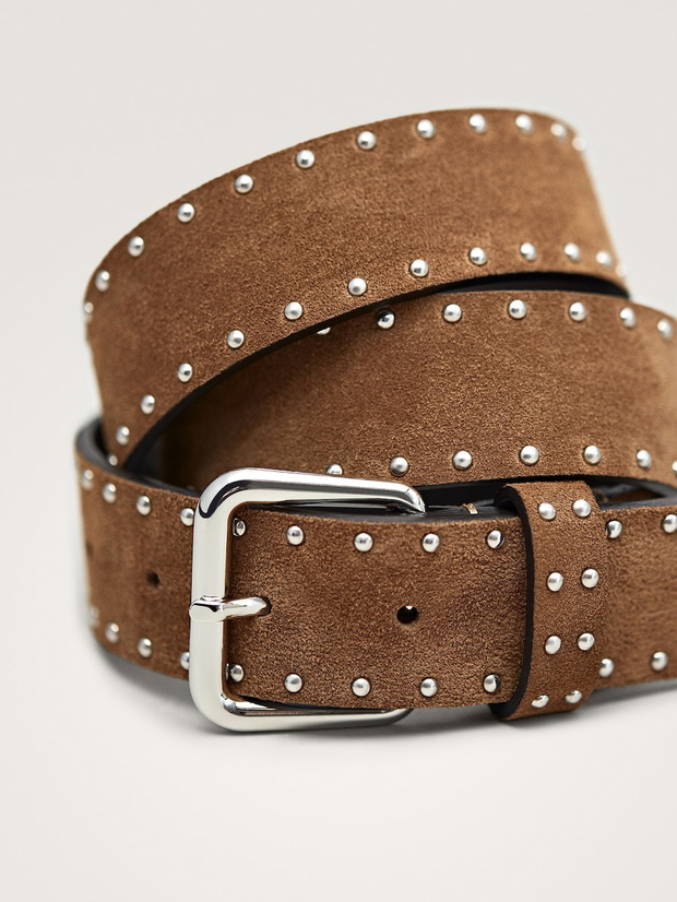 Zamszowy pasek Massimo Dutti, 179 zł