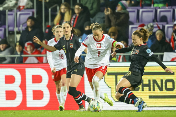 AUSTRIA - POLSKA MECZ BARAZOWY MISTRZOSTW EUROPY KOBIET UEFA EURO
