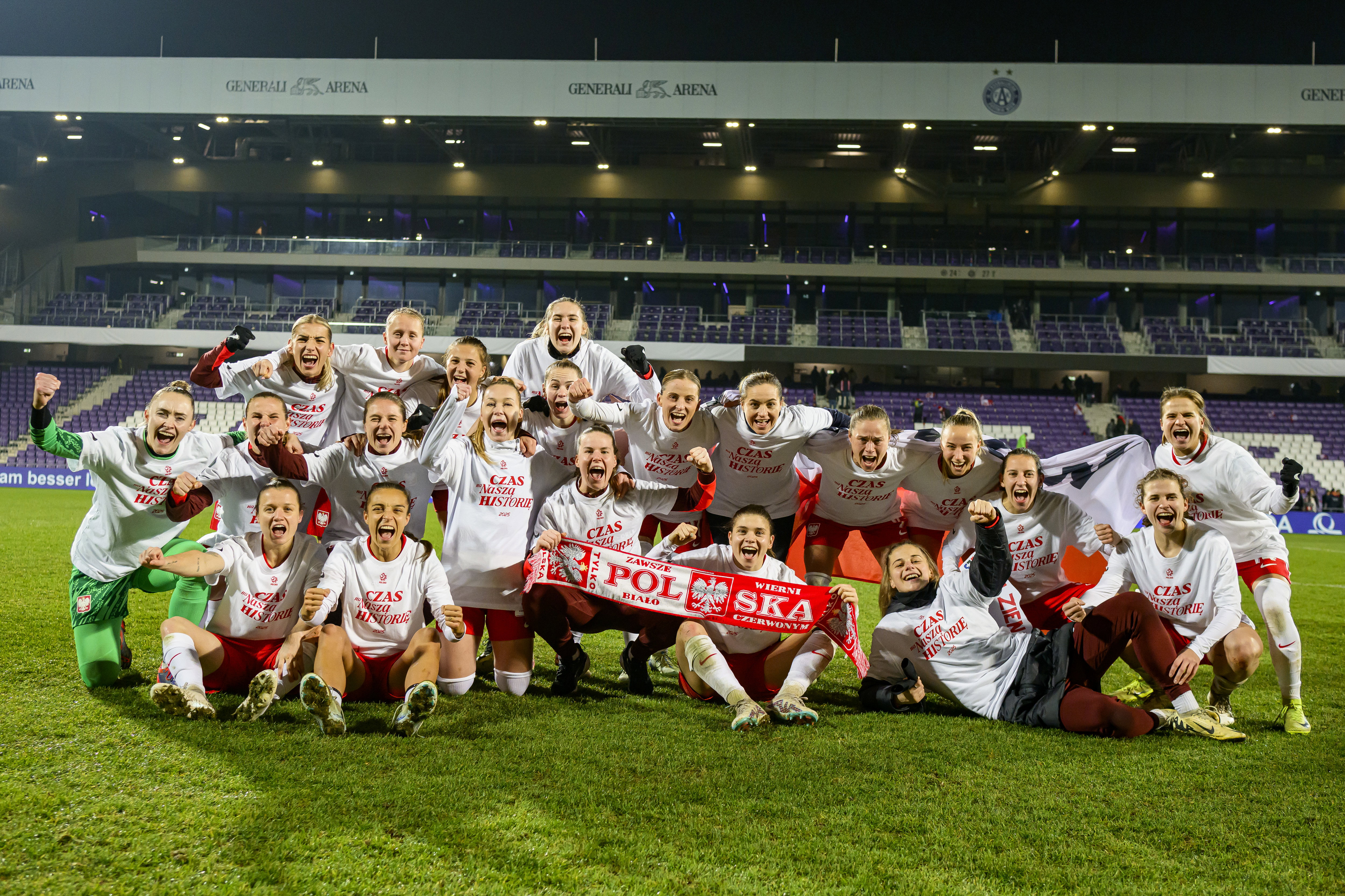 AUSTRIA - POLSKA MECZ BARAZOWY MISTRZOSTW EUROPY KOBIET UEFA EURO