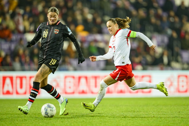AUSTRIA - POLSKA MECZ BARAZOWY MISTRZOSTW EUROPY KOBIET UEFA EURO