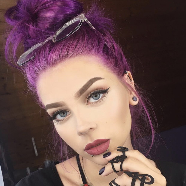 Dark Unicorn Hair
