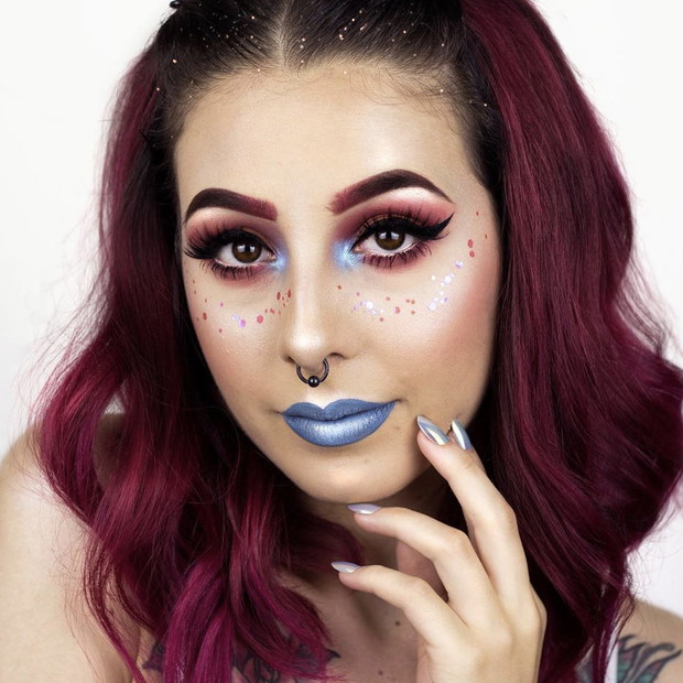 Dark Unicorn Hair