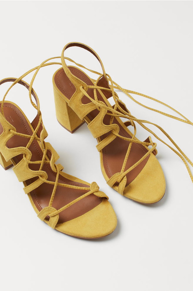 Sandałki na obcasie H&M, 149,99 zł