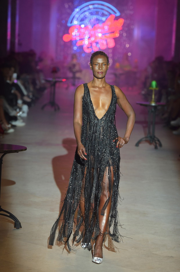 Waris Dirie była gościem specjalnym podczas pokazu duetu Paprocki i Brzozowski