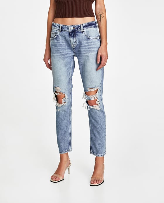 Jeansy z dziurami Zara, 139 zł